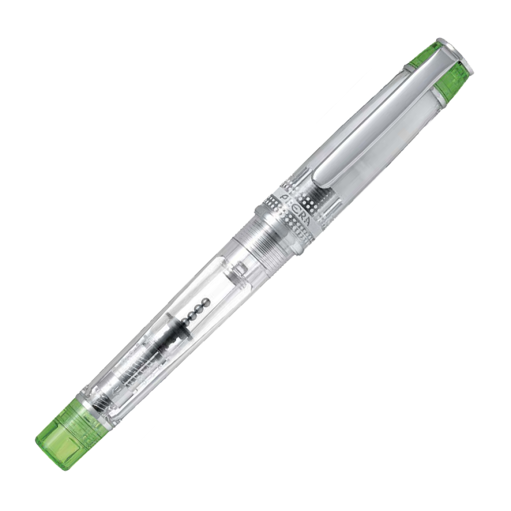 Pilot Prera Transparent Fountain Pen in Green.